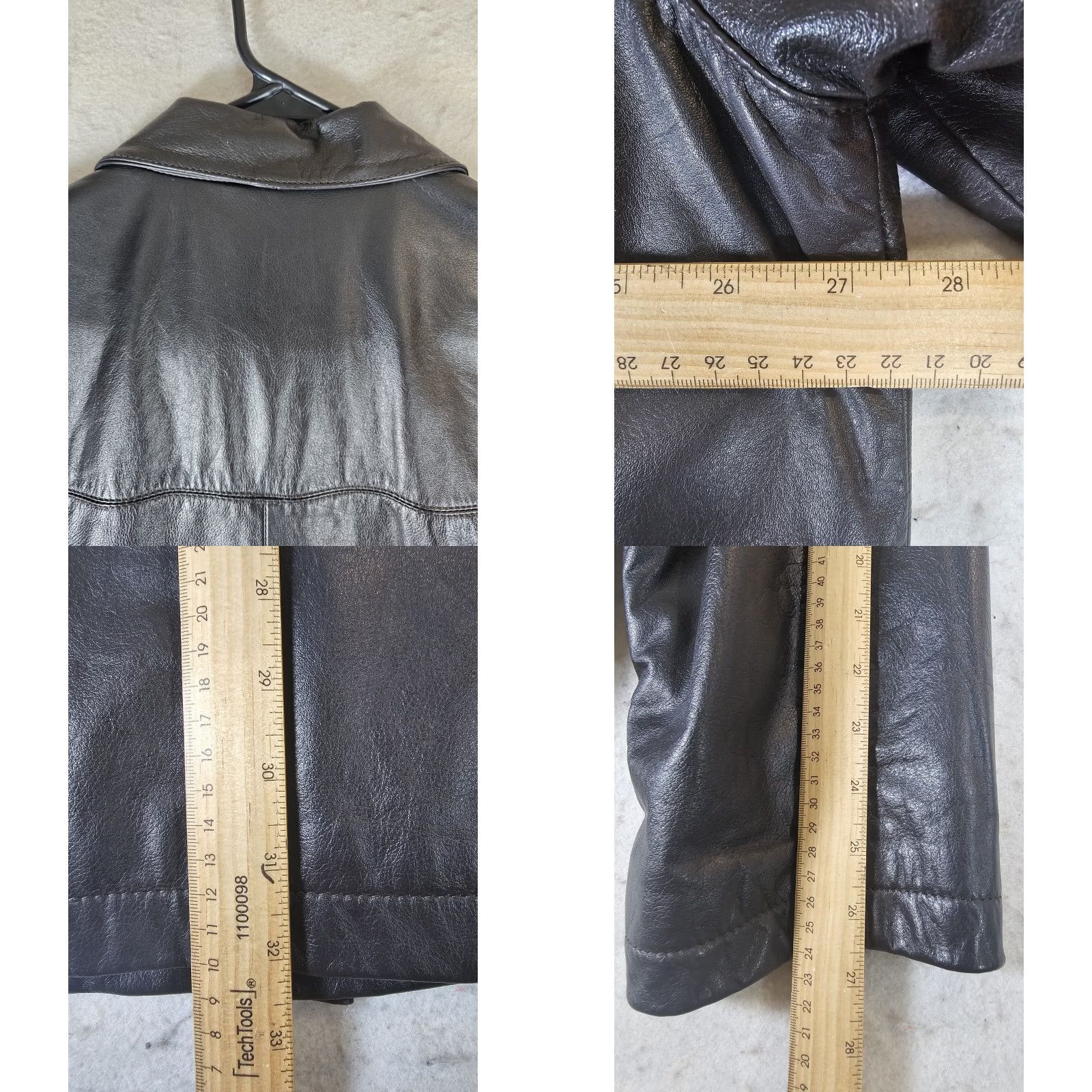 Vintage VINTAGE Wilsons Leather M. Julian Brown Leather Jacket Button-Up Mens 2XL Jacket Brown 90s Winters Vintage Mens Wrangler? Size US XXL / EU 58 / 5 - 8 Thumbnail