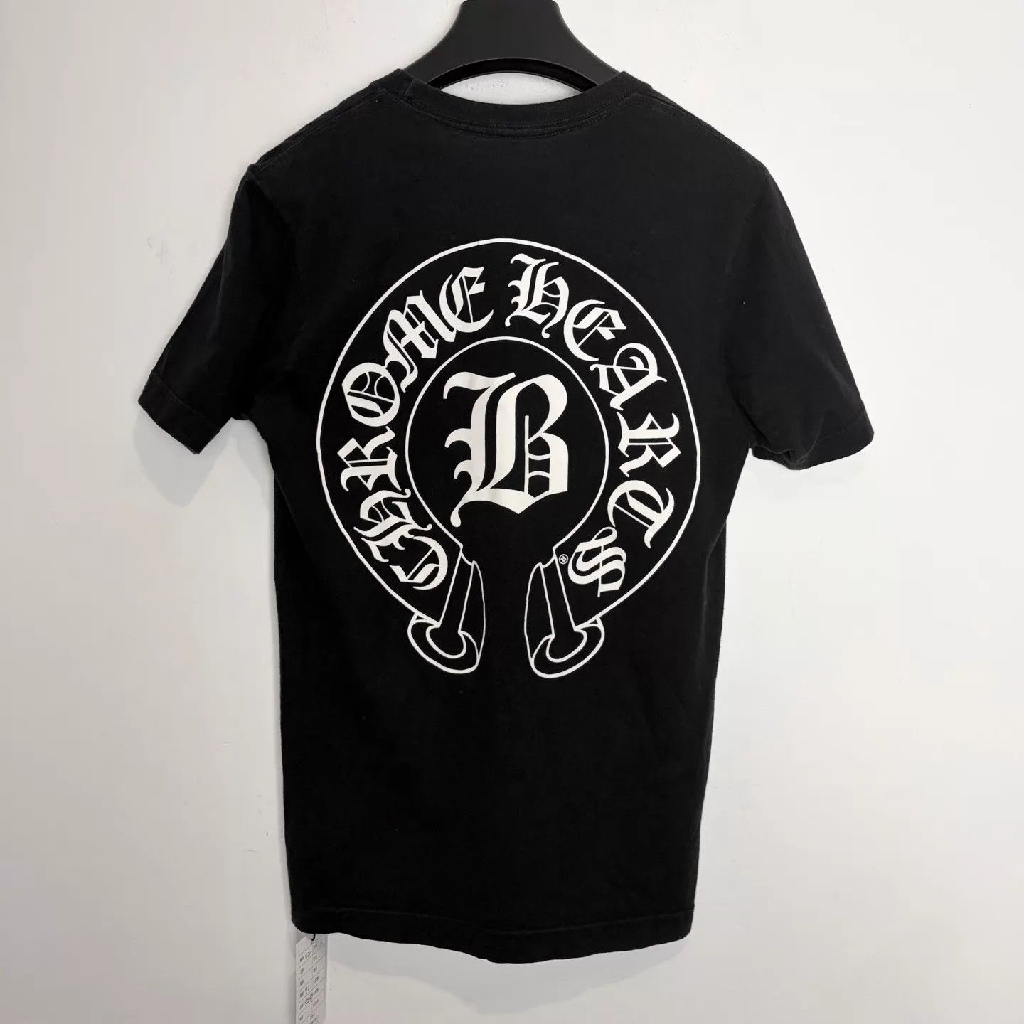 Chrome Hearts Chromehearts x Bella Black Horse Shoe Short Sleeve Tee S Size US S / EU 44-46 / 1 - 2 Thumbnail