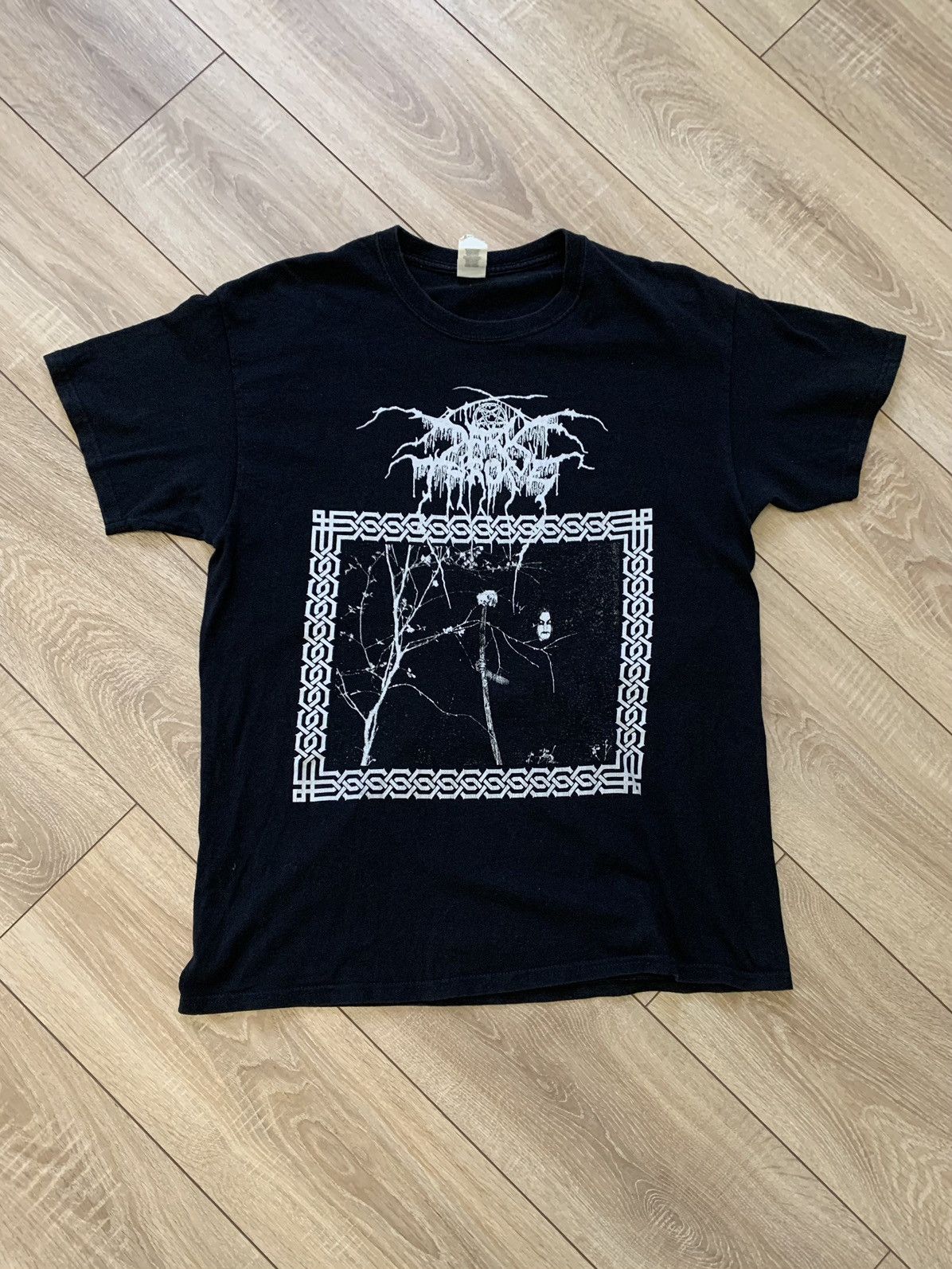 Band Tees × Vintage Darkthrone Takefeed Black Metal vintage t-shirt Size US L / EU 52-54 / 3 - 2 Thumbnail