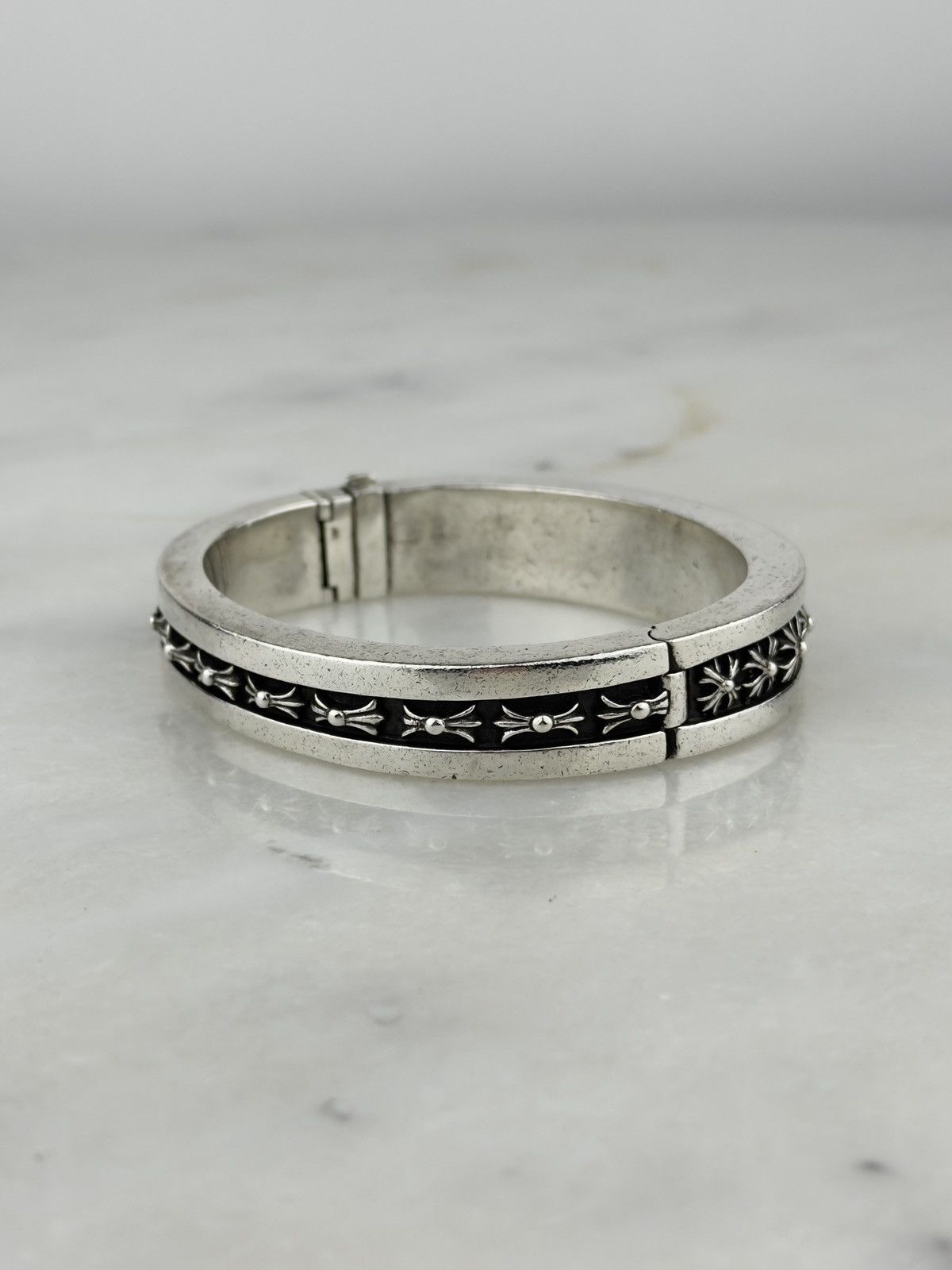 Chrome Hearts CHROME HEARTS NARROW V CH PLUS BRACELET Size ONE SIZE - 5 Thumbnail
