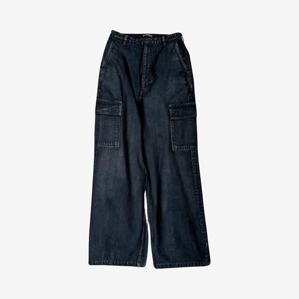 Balenciaga Balenciaga FW20 Baggy Denim Cargo Sz.29 Size US 29 - 2 Thumbnail