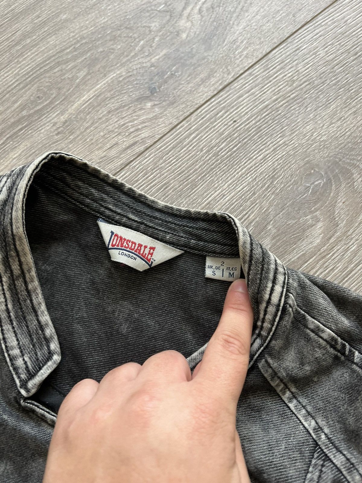 Lonsdale Vintage Lonsdale Moto Jacket Biker Cotton Size S / US 4 / IT 40 - 7 Thumbnail