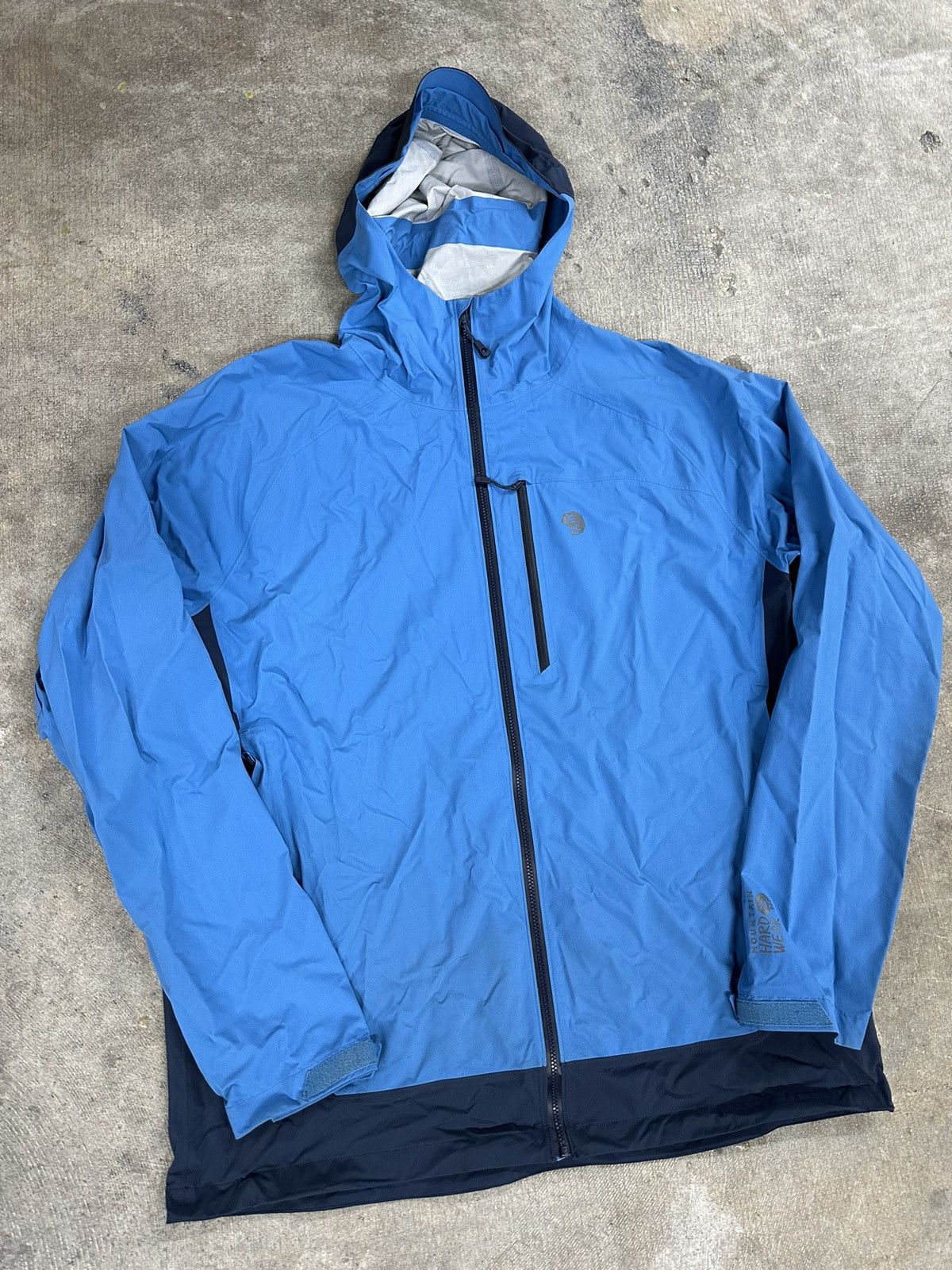 Mountain Hardwear × Vintage Vintage Y2K Mountain Hardwear Blue Zip Up Outdoors Jacket Size US XL / EU 56 / 4 - 3 Thumbnail