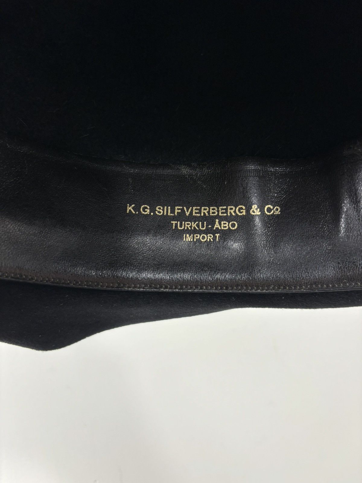 Other Vintage Huckel Alpha Men’s Black Velour Wool Felt Fedora Hat Size ONE SIZE - 18 Thumbnail