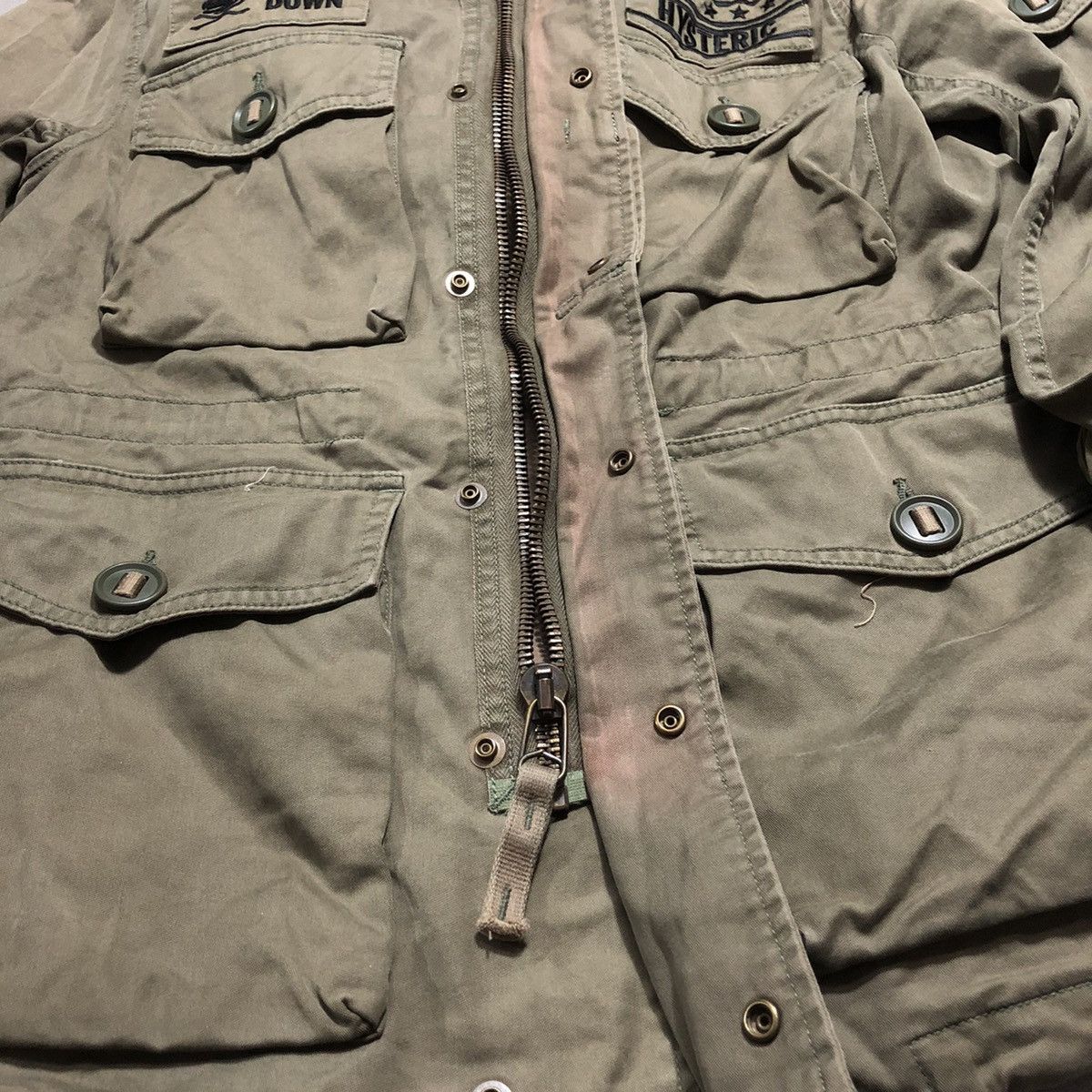 Hysteric Glamour Hysteric Glamour Parka Olive Green Jacket Size US M / EU 48-50 / 2 - 7 Thumbnail