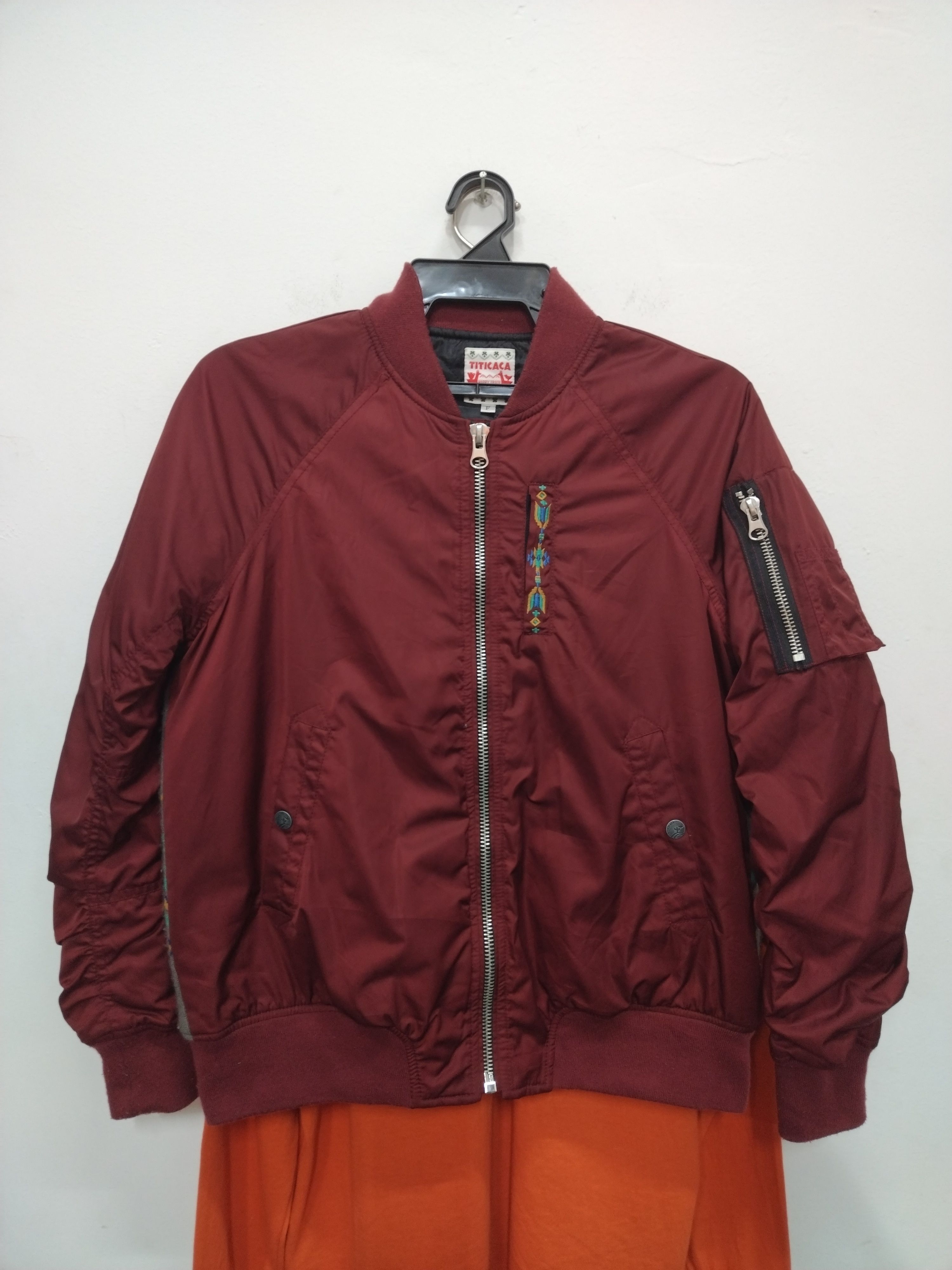 Japanese Brand VTG TITICACA NAVAJO BOMBER JACKET Size US S / EU 44-46 / 1 - 2 Thumbnail