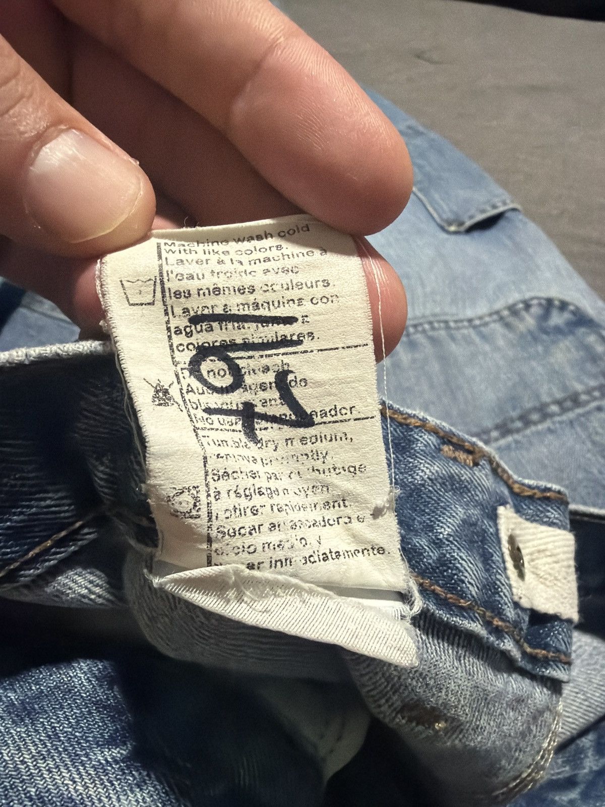 Carhartt Carhartt double knee denim pants Size US 32 / EU 48 - 6 Thumbnail