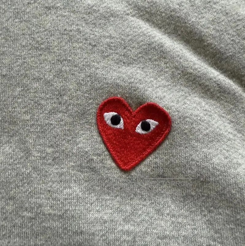 Comme des Garçons Gray Cotton Men's Hoodie .