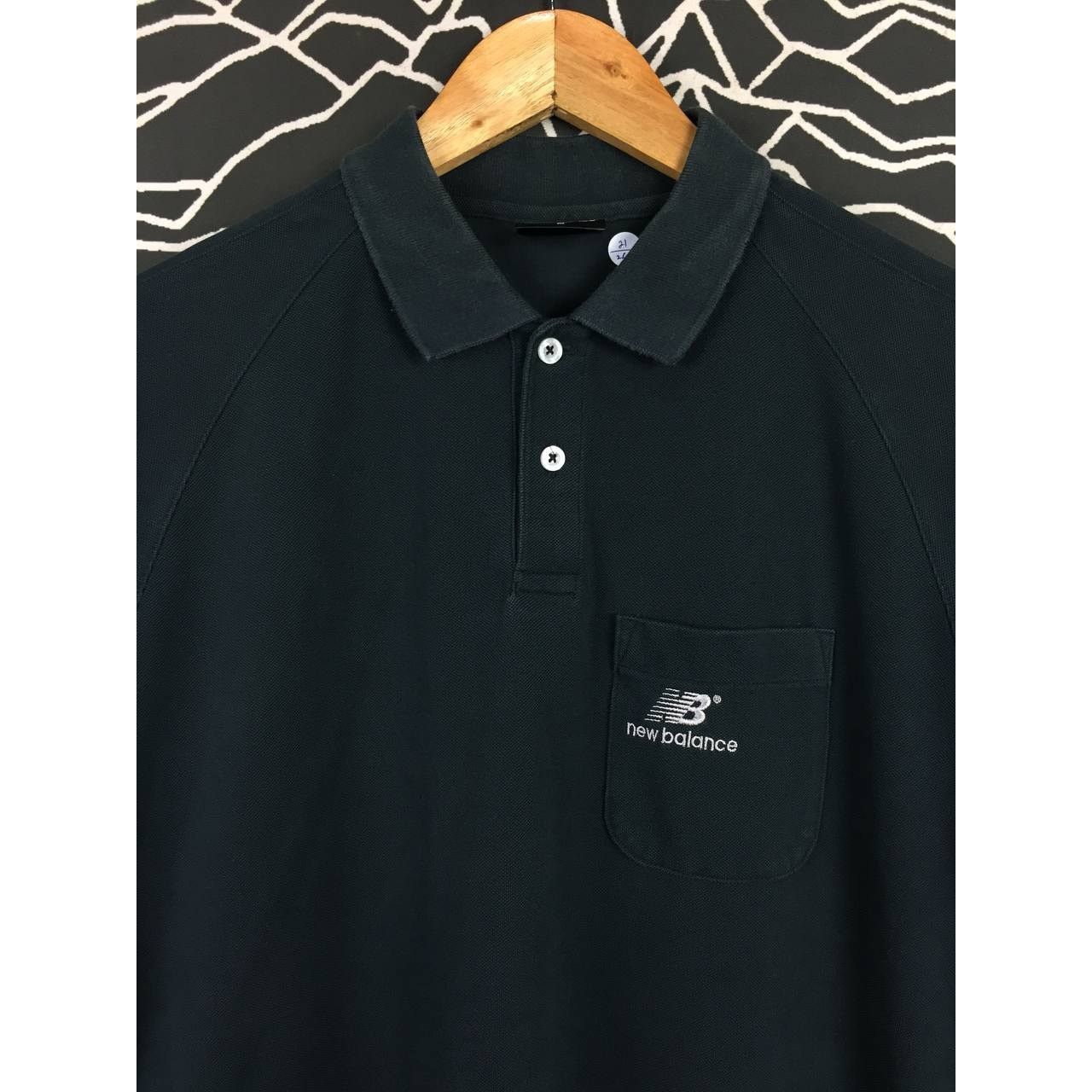 New Balance × Vintage New Balance NB Embroidered Logo Pocket Polo Tee Size US M / EU 48-50 / 2 - 3 Thumbnail
