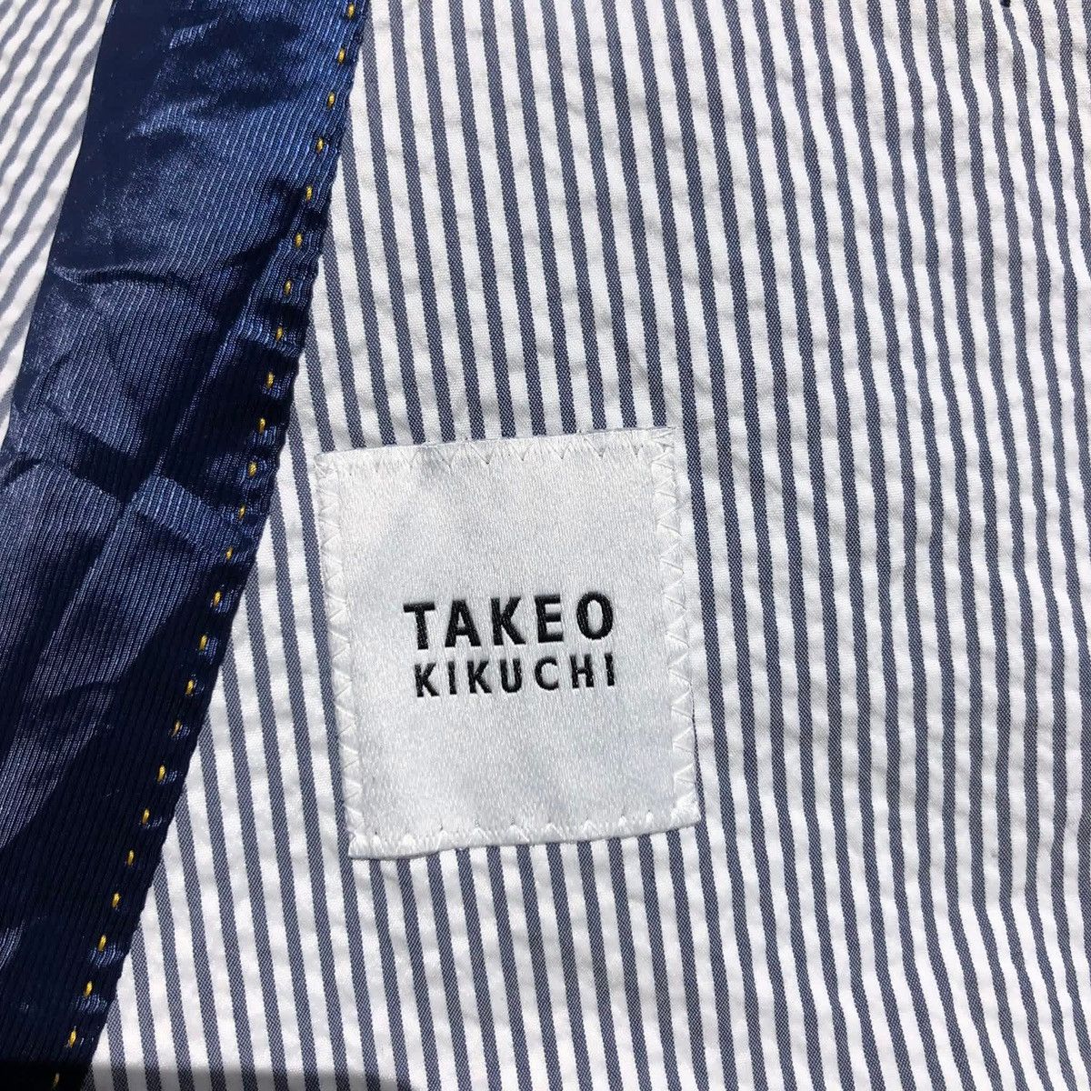 Takeo Kikuchi 🔥Accept Binding Offer🔥 Takeo Kikuchi Cotton Blazer Size US S / EU 44-46 / 1 - 5 Thumbnail