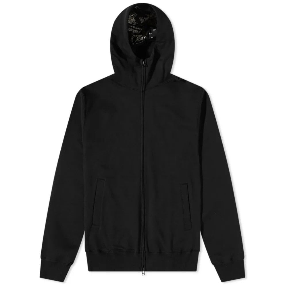 Sophnet. Sophnet Tech Knit Gaiter Neck Zip Hoodie Black Japanese Sz M Size US M / EU 48-50 / 2 - 1 Thumbnail