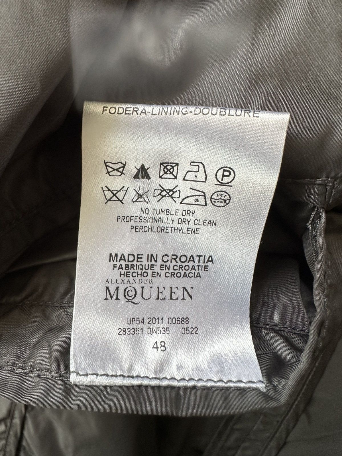 Alexander McQueen Alexander McQueen light summer jacket Size US M / EU 48-50 / 2 - 5 Thumbnail
