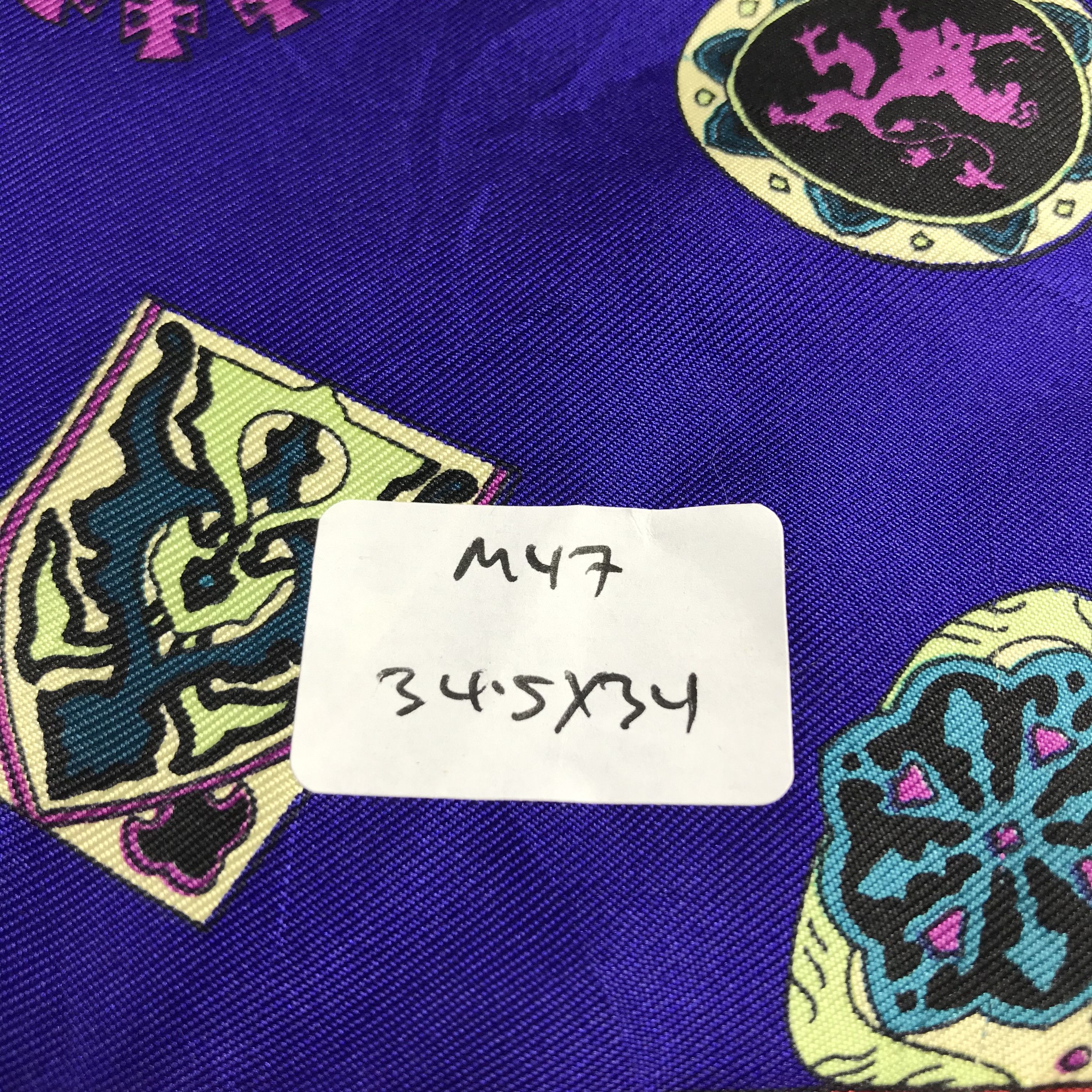 Guy Laroche Vintage Guy Laroche Paisley Silk Scarf M47 Size ONE SIZE - 5 Thumbnail