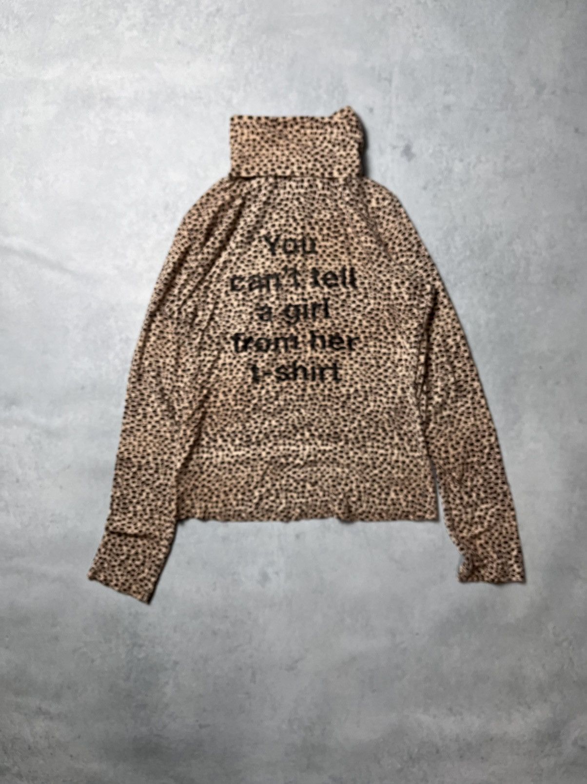 Moschino Moschino Cheap and Chic Leopard Turtleneck Vintage Animal Size L / US 10 / IT 46 - 1 Thumbnail