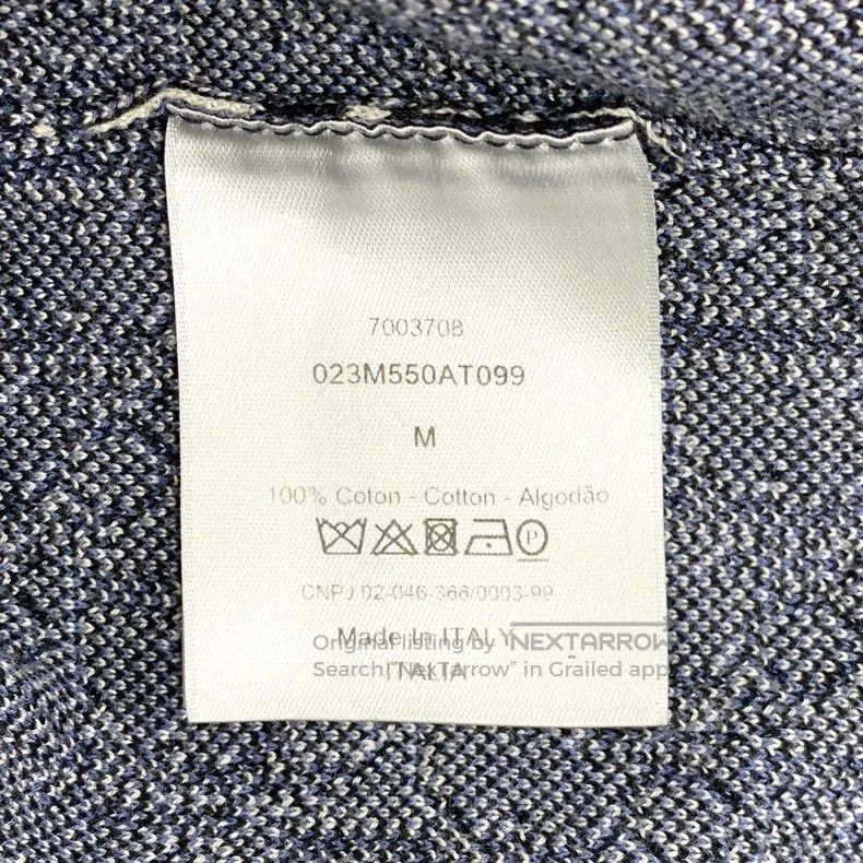 Dior Dior Blue logo jacquard full print cotton lapel single-bre Size US M / EU 48-50 / 2 - 6 Thumbnail