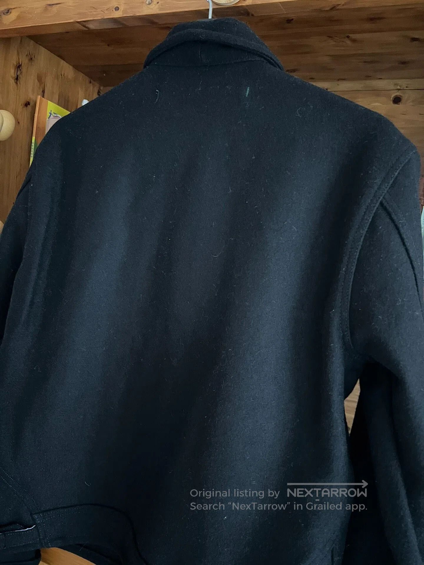 Japanese Brand italian wool jacket with black color. Size US M / EU 48-50 / 2 - 6 Thumbnail