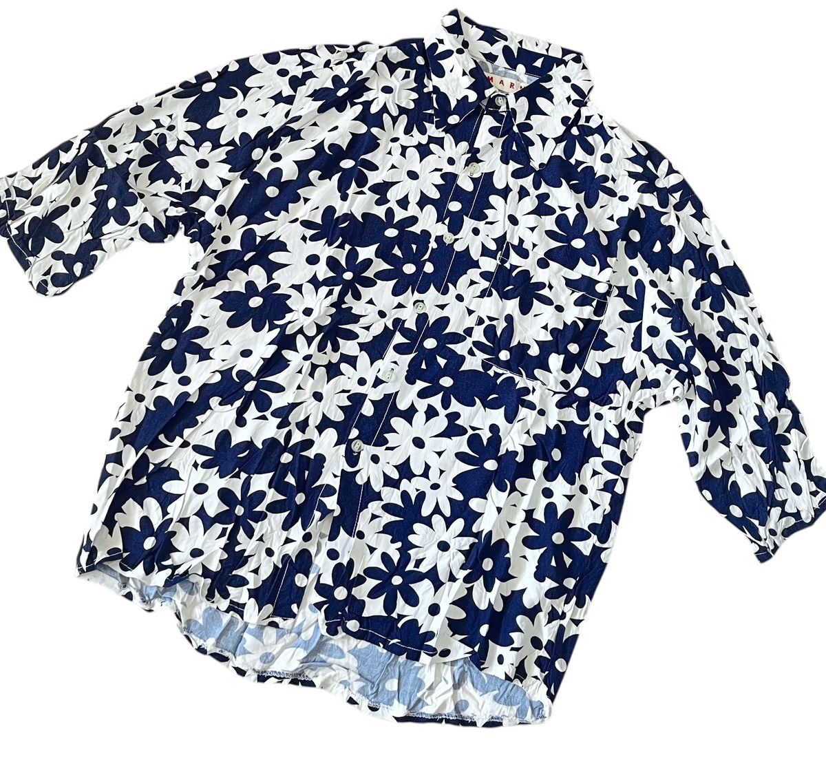 Marni Vintage marni flowy floral button up shirt Size US M / EU 48-50 / 2 - 2 Thumbnail
