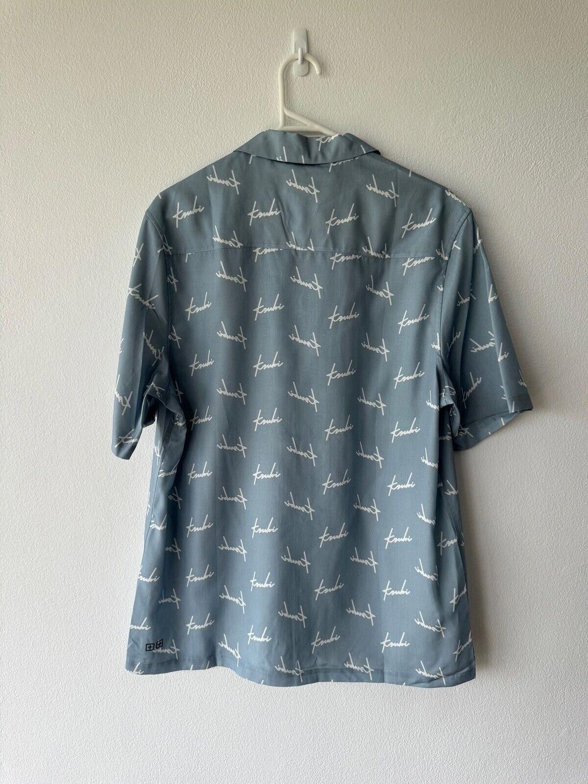 Ksubi new ksubi medium m short sleeve shirt top resort skript blue Size US M / EU 48-50 / 2 - 4 Thumbnail