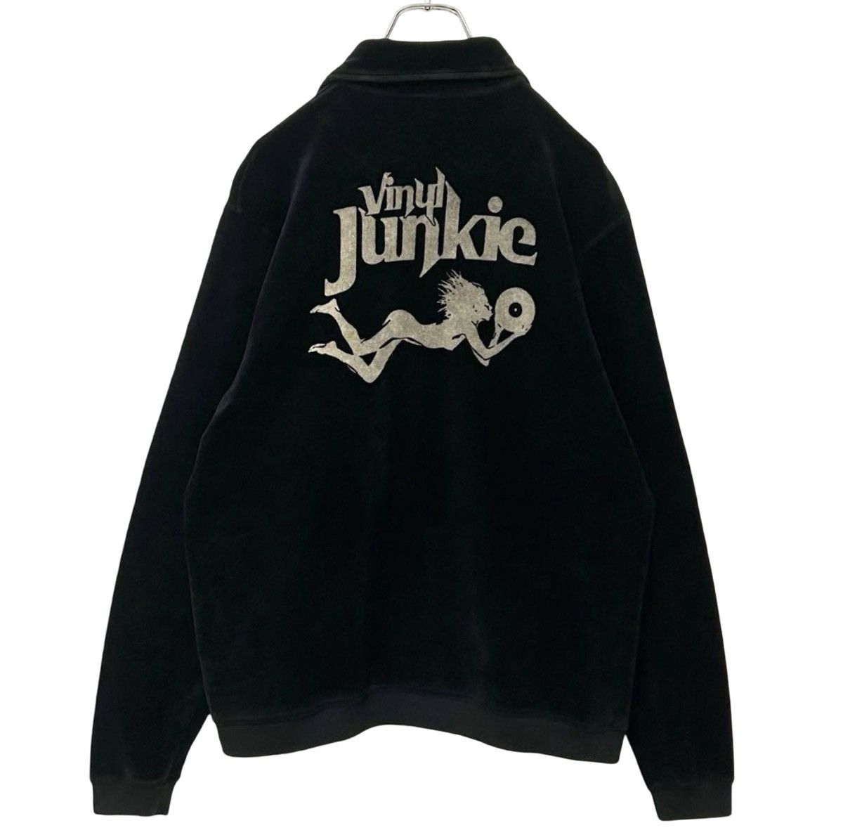 Hysteric Glamour Hysteric Glamour Velour Polo Shirt - Black Size US M / EU 48-50 / 2 - 1 Thumbnail