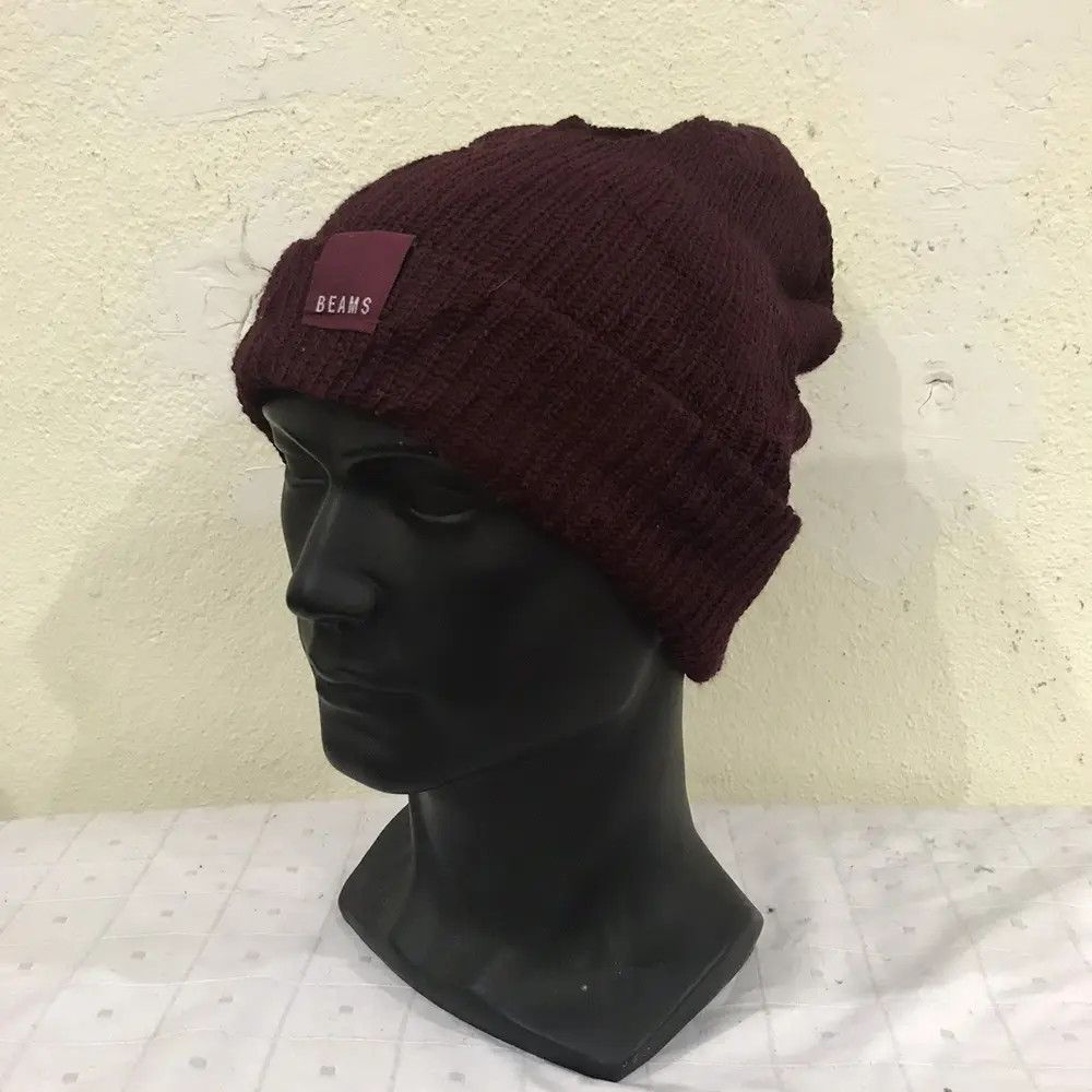 Beams Plus × Japanese Brand Japanese Brand Beams Plain Beanie Hat Size ONE SIZE - 3 Thumbnail