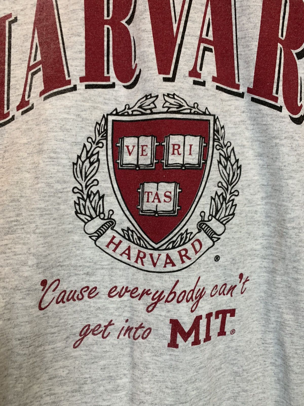 Champion × Vintage RARE* Vintage Harvard Cause Everybody Can’t Get In MIT Shirt Size US M / EU 48-50 / 2 - 5 Thumbnail