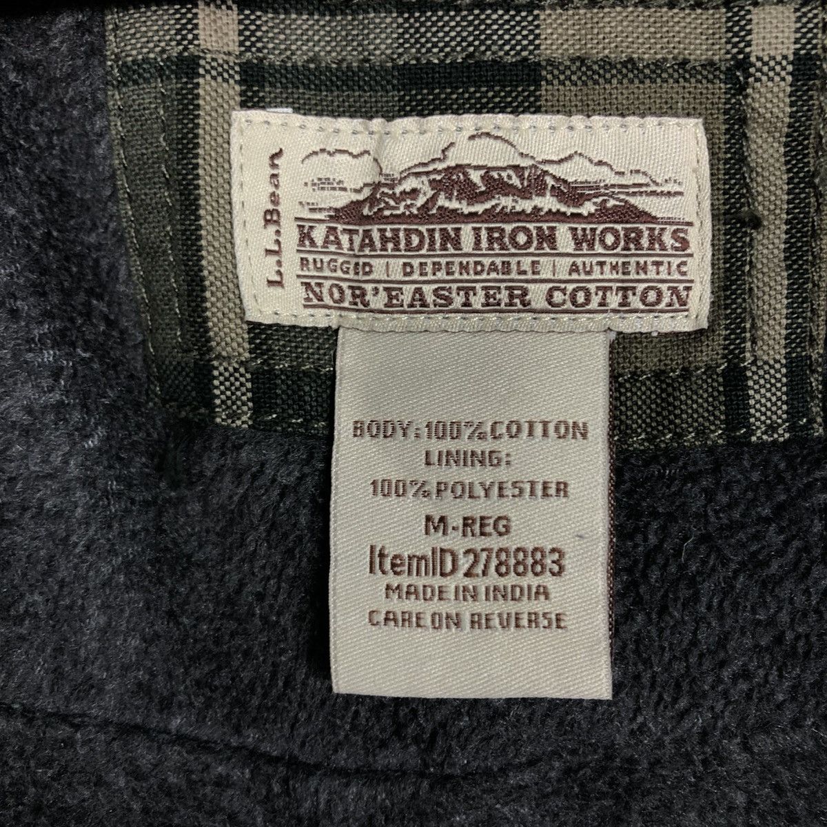 Japanese Brand Vintage Chore Jacket Plaid Blanket Katahdin Iron Work Tartan Size US M / EU 48-50 / 2 - 19 Thumbnail