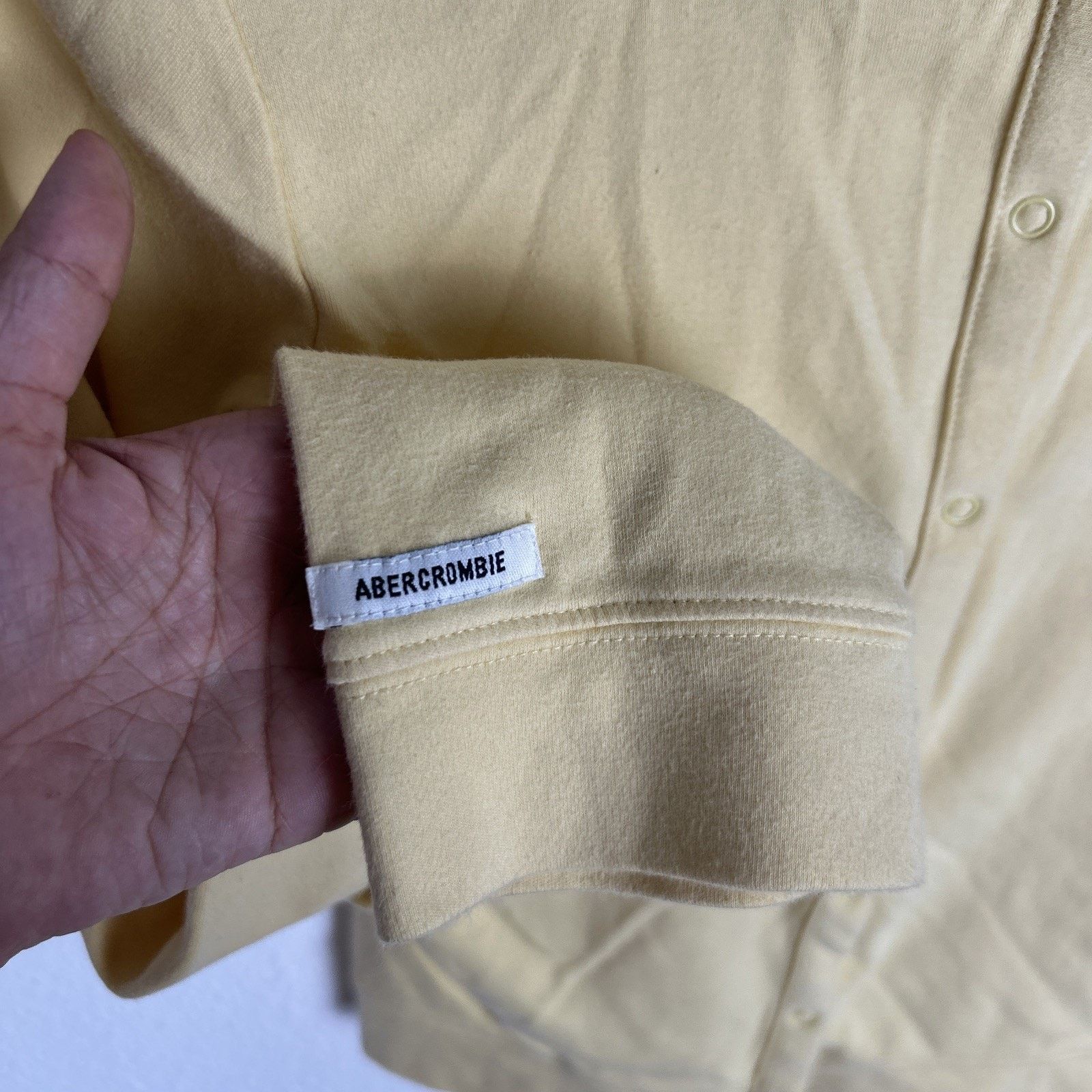 Abercrombie & Fitch Abercrombie and Fitch VTG Women’s Button Yellow Cardigan M Size M / US 6-8 / IT 42-44 - 5 Thumbnail