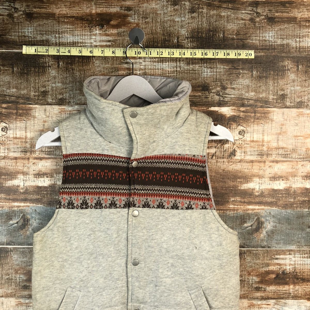 Japanese Brand Japanese Brand Grey Vest vintage #A1585 Size M / US 6-8 / IT 42-44 - 5 Thumbnail