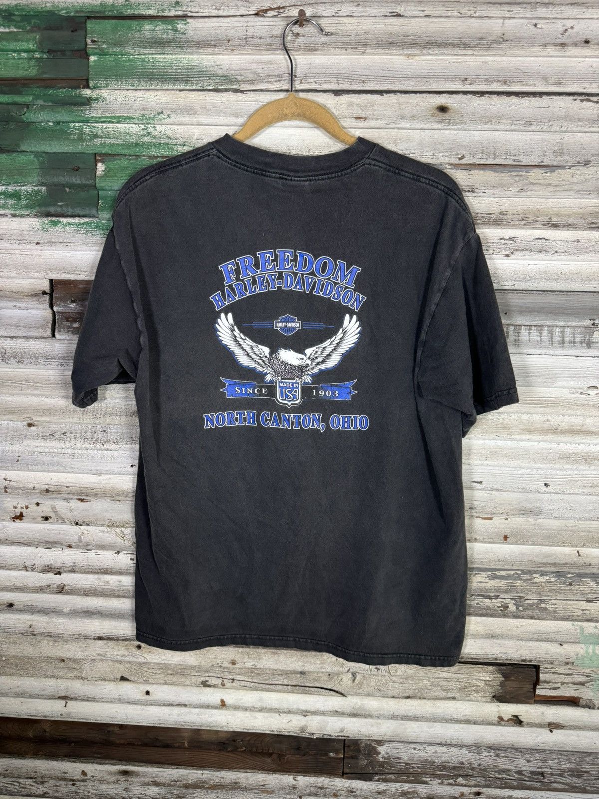 Harley Davidson × Vintage Vintage Harley Davidson Shirt Size US XL / EU 56 / 4 - 5 Thumbnail