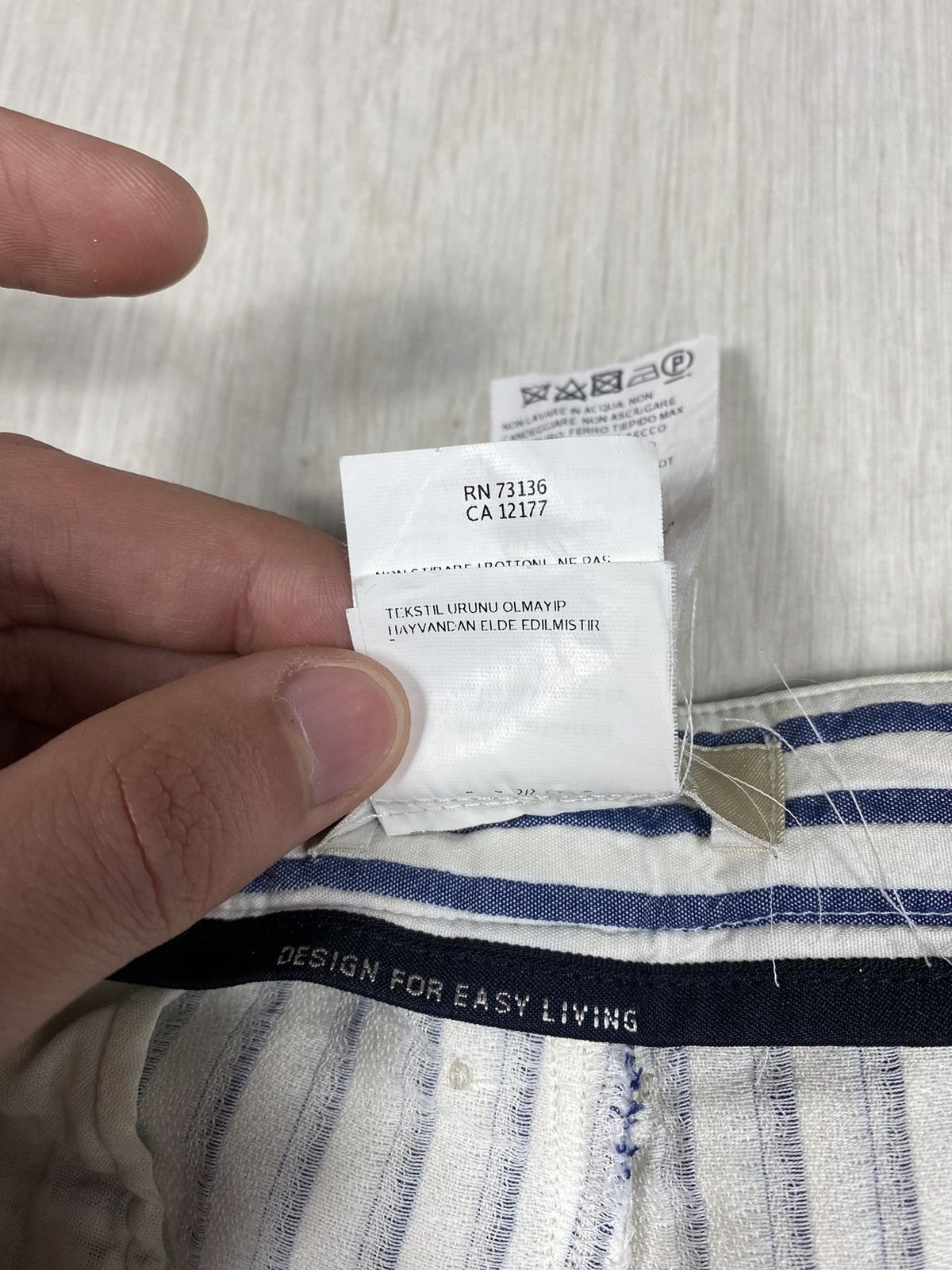 Max Mara ‘S Max Mara Striped Pants Size 28" / US 6 / IT 42 - 17 Thumbnail