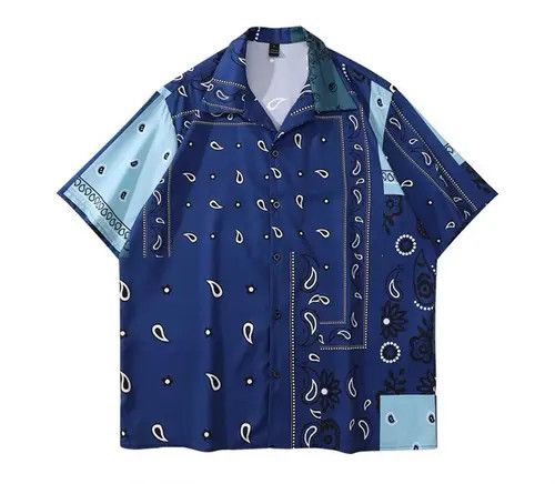 image of Art New 2022 Classy Paisley Casual Shirt Button Down in Mix, Men's (Size XL)