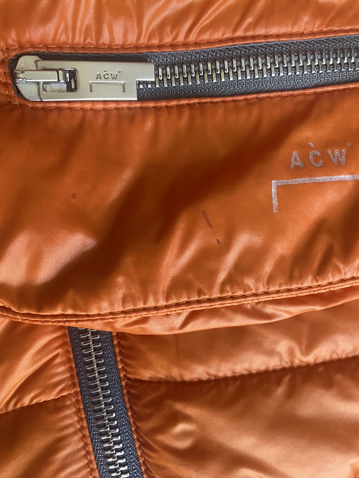A-COLD-WALL* A Cold Wall Orange Asymmetrical Vest Size US S / EU 44-46 / 1 - 2 Thumbnail