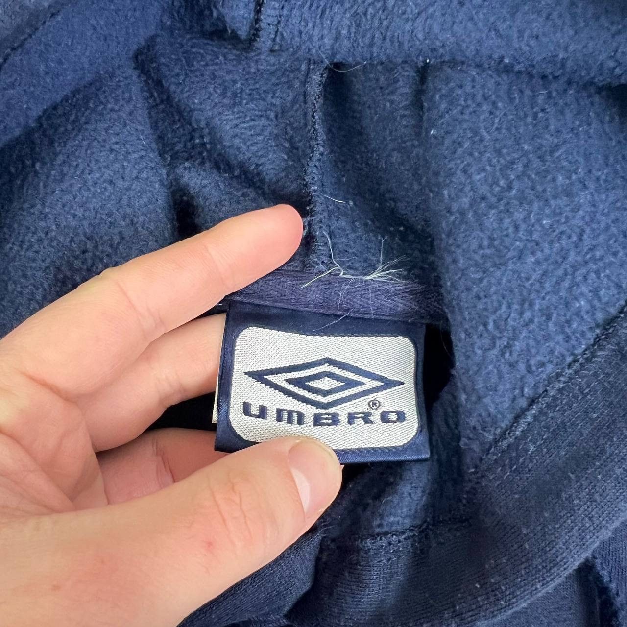 Umbro Umbro Vintage Hoodie 90s Big Embroidered Logo Baggy Fit Size US XS / EU 42 / 0 - 5 Thumbnail
