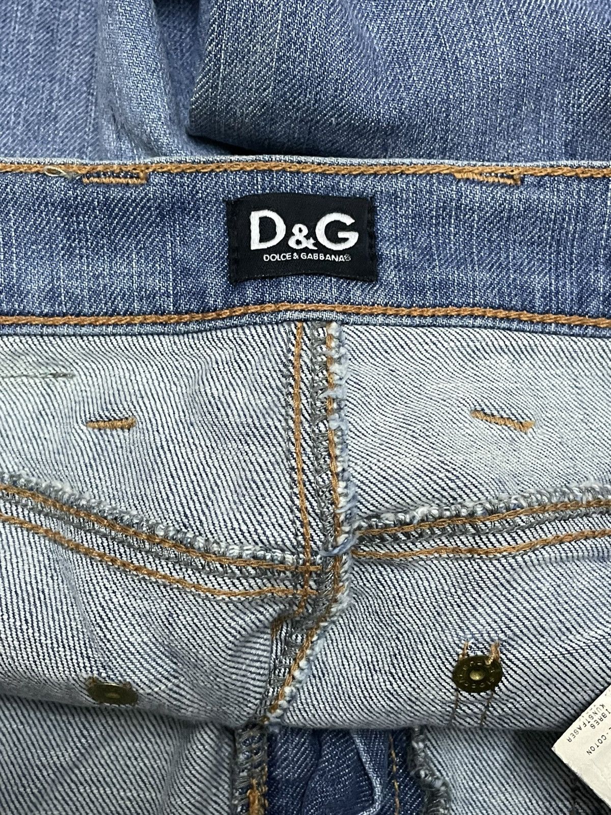 Dolce & Gabbana Vintate Authentic Designer Dolce & Gabbana Flared Denim Size US 28 / EU 44 - 19 Thumbnail