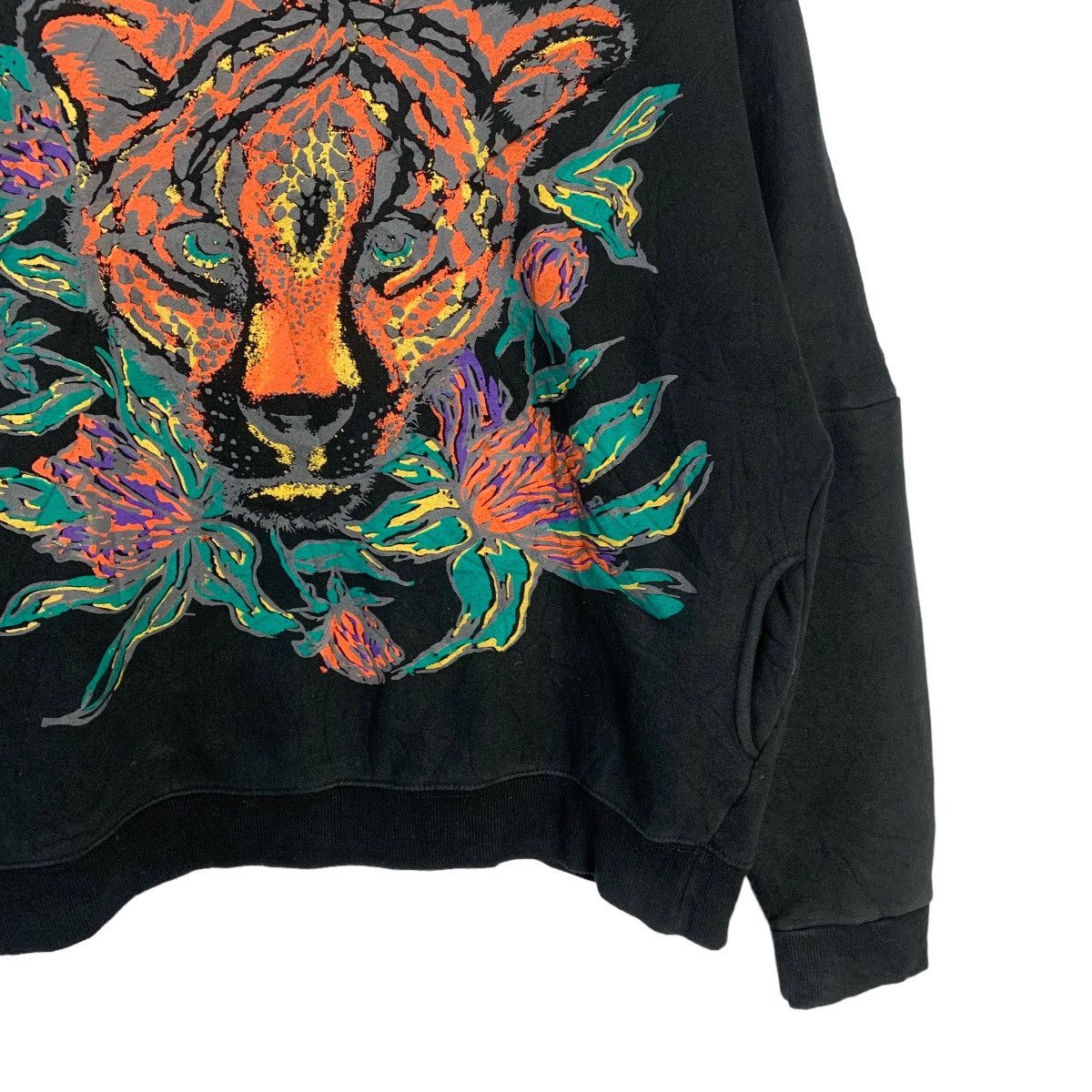 Japanese Brand Ogazzakki Tiger Print Sweatshirt Size M / US 6-8 / IT 42-44 - 3 Thumbnail