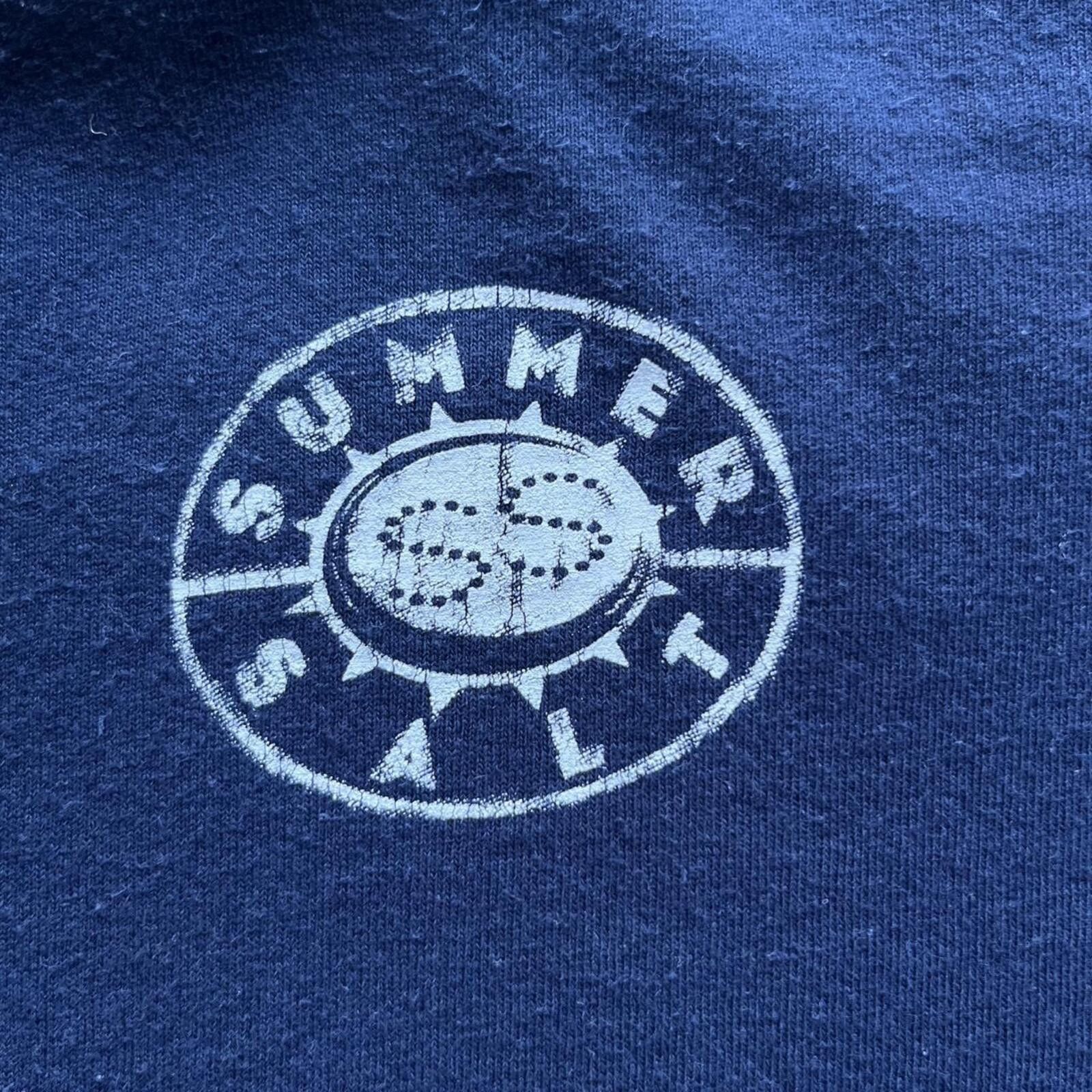 Gildan Y2K Summer Salt Multi-Colored Spell-Out Graphic T-Shirt Size US L / EU 52-54 / 3 - 4 Thumbnail