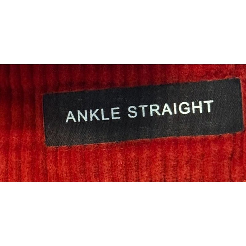 Judy Blue Judy Blue Pants Women 16W Red Corduroy Plus Size Ankle Size 33" - 6 Thumbnail
