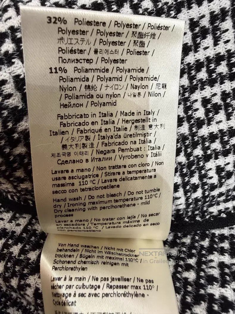Fendi Fendi Black and White Logo Knit Vest Size XS / US 0-2 / IT 36-38 - 8 Thumbnail