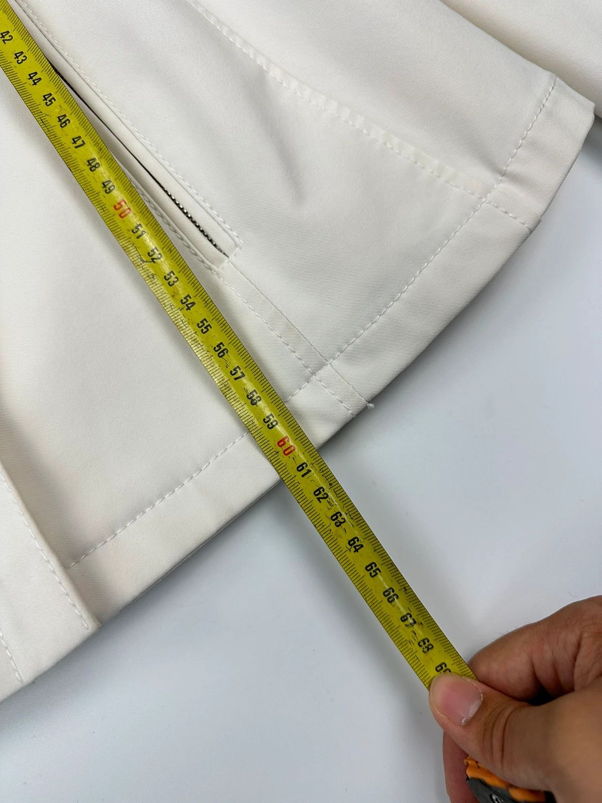 Prada Prada Milano FW1997 White Class Dress Shirt Jacket Size M / US 6-8 / IT 42-44 - 14 Thumbnail