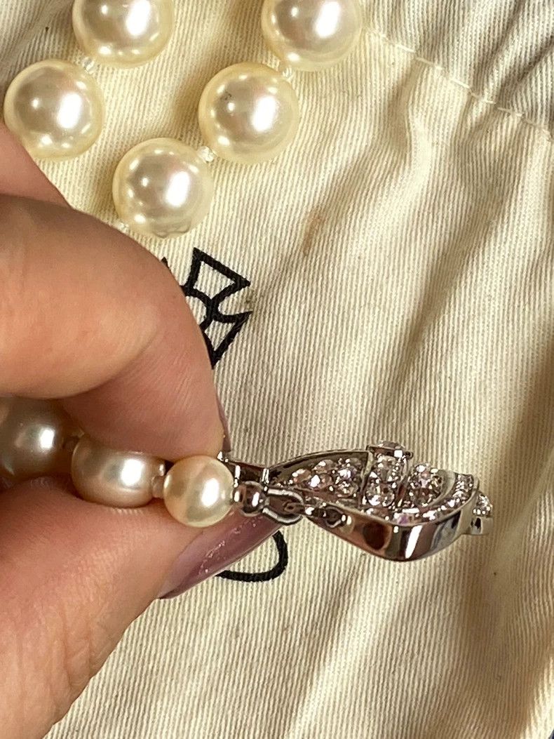 Vivienne Westwood Vivienne Westwood Saturn Pearl Necklace Size ONE SIZE - 8 Thumbnail