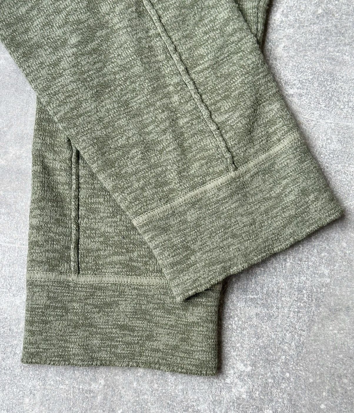 Stone Island Rare Vintage Stone Island 1989 Pullover Jumper Green V-NECK Size US L / EU 52-54 / 3 - 9 Thumbnail