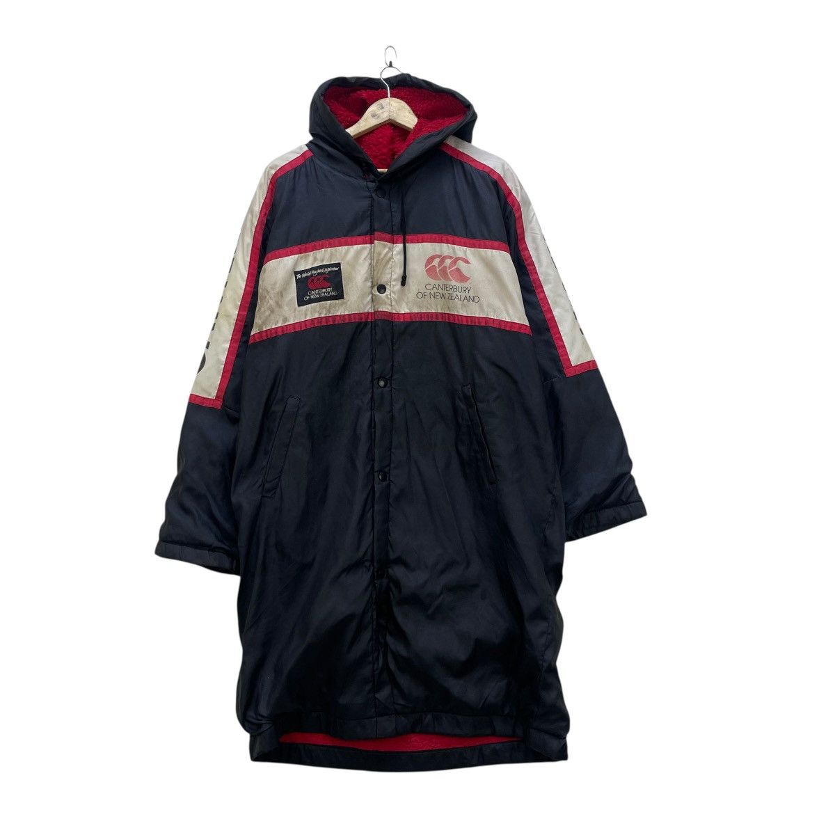 All Blacks × Canterbury of New Zealand × Vintage Vintage Canterburry Of New Zealand Parka Jacket Size US L / EU 52-54 / 3 - 1 Thumbnail