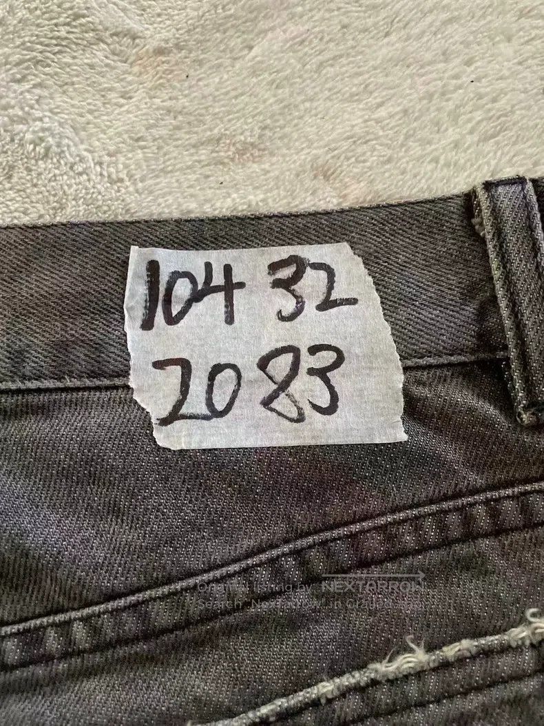 Other HELMUT LANG Grey Washed Denim Jeans - Size 31 Size US 31 - 4 Thumbnail