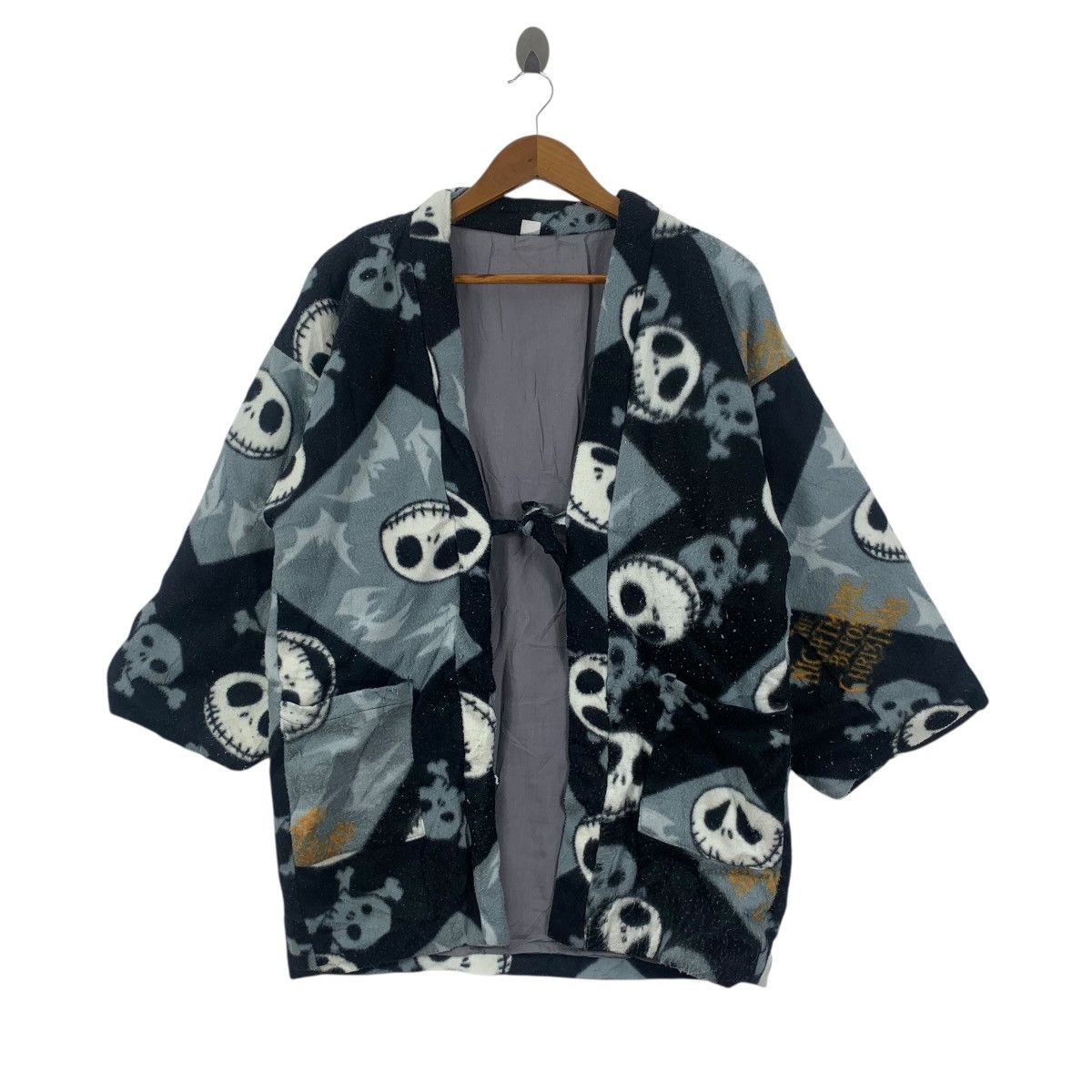 Vintage Vintage NIGHTMARE BEFORE CHRISTMAS Movie Jacket Cape Kimono Size XXL / US 16-18 / IT 52-54 - 3 Thumbnail