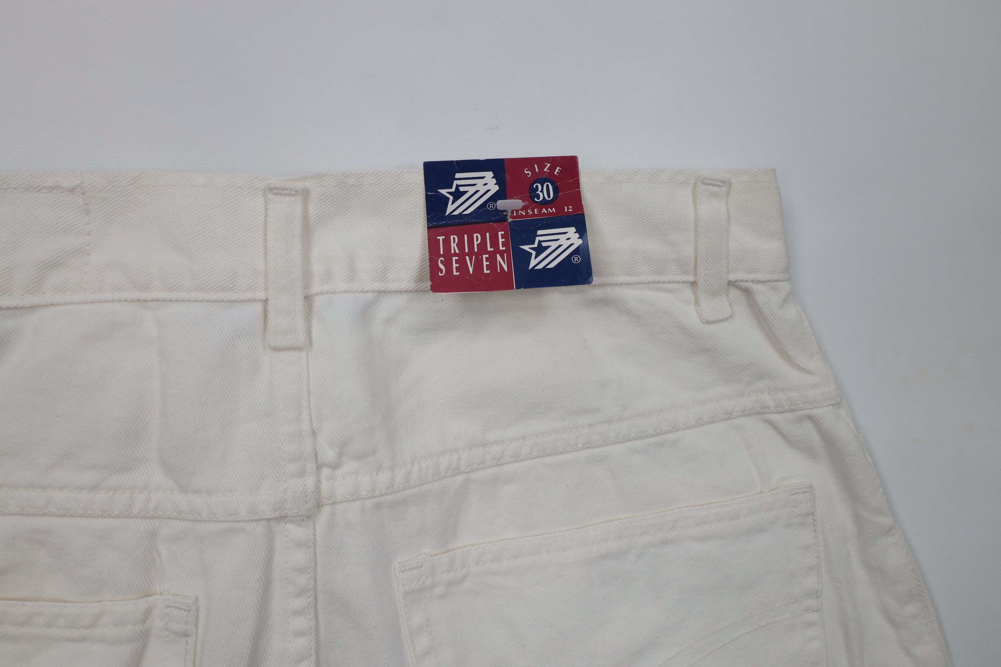 Vintage Deadstock Vintage 90s Streetwear Denim Jean Shorts Jorts Size US 30 / EU 46 - 13 Thumbnail