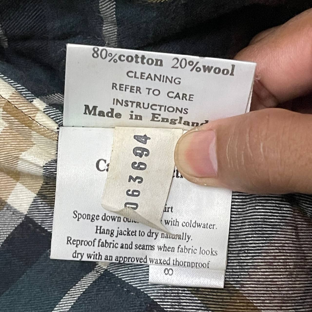 Viyella Vintage Viyella Oil Impregnated Jacket Corduroy Collar Size US M / EU 48-50 / 2 - 14 Thumbnail