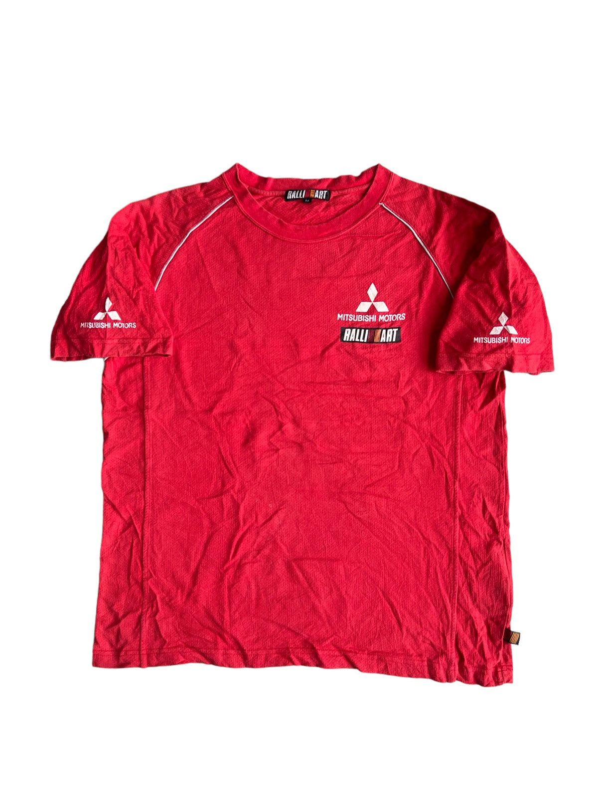 Gear for Sports × Vintage 1990s Ralli Art Mitsubishi Motorsport Pro Racing Staff Shirt Size US M / EU 48-50 / 2 - 3 Thumbnail