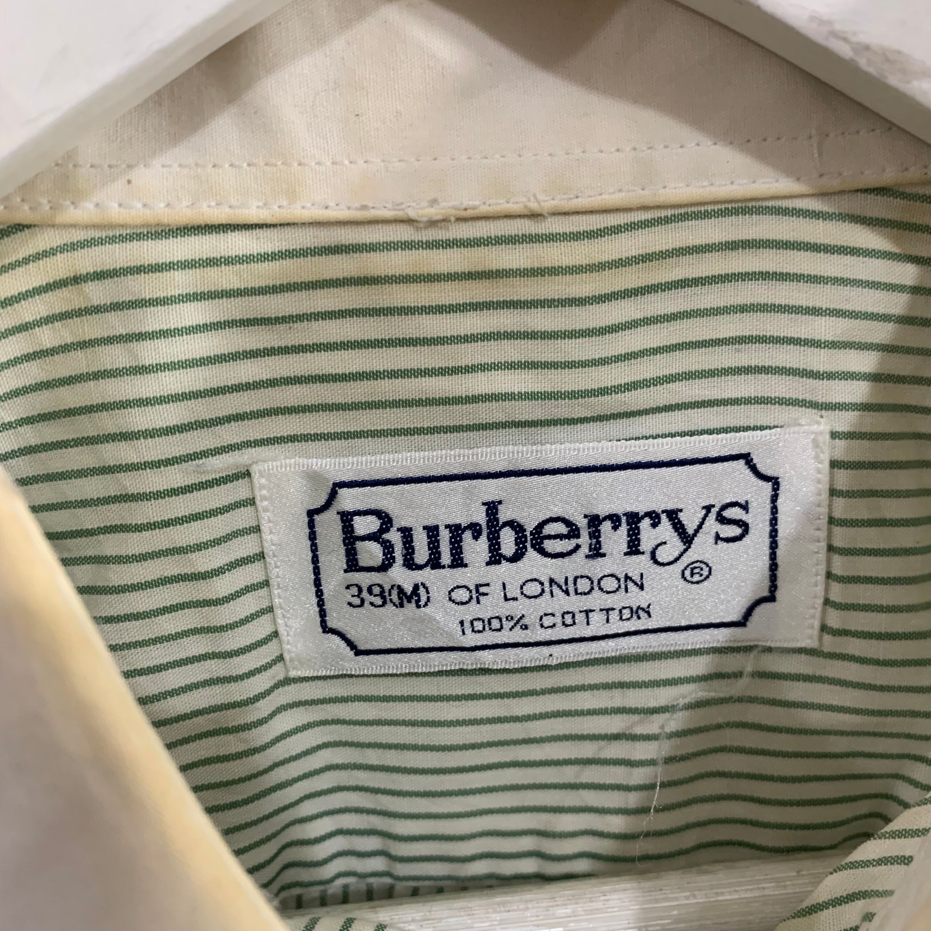 Burberry Vintage Burberry Striped Longsleeve Shirt Button Up Size US L / EU 52-54 / 3 - 5 Thumbnail