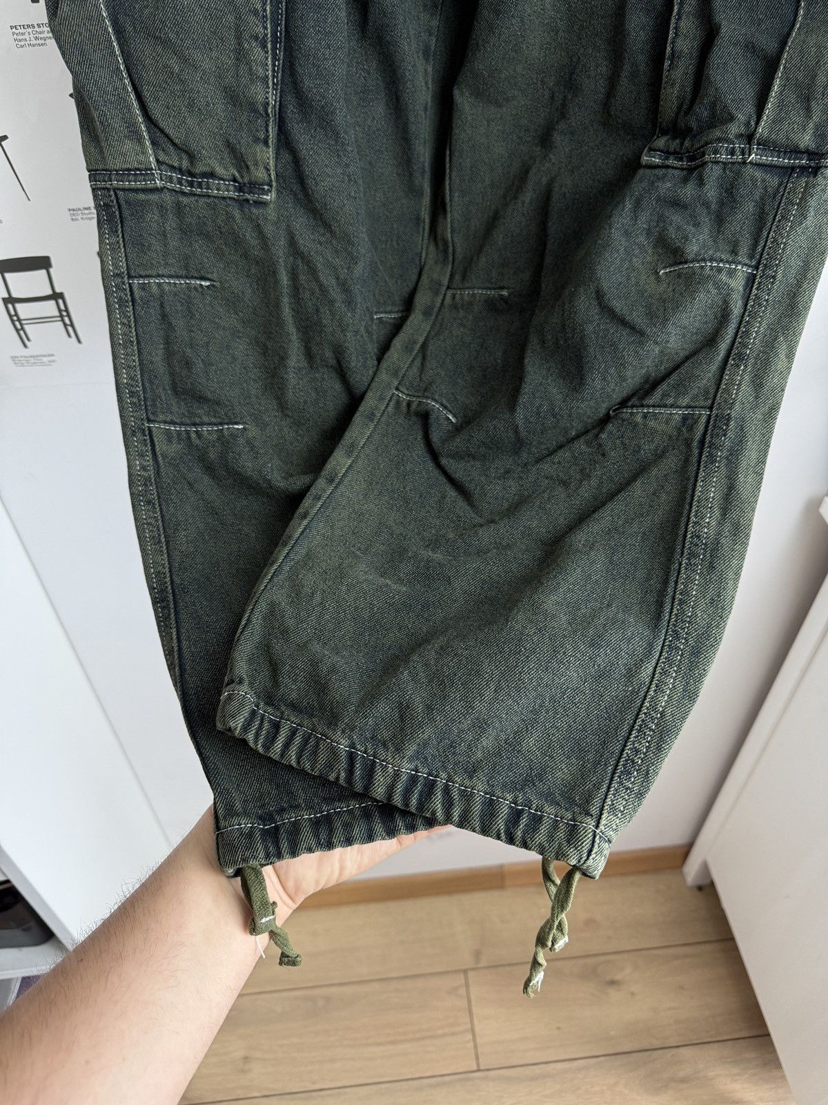 Other BDG wide leg parachute cargo pants 32x30 jaded gorpcore skat Size US 32 / EU 48 - 4 Thumbnail