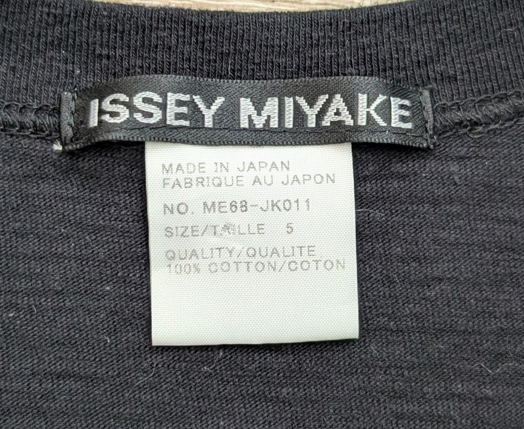 Issey Miyake Issey Miyake Men VTG Hand Stitch Applique L/S T-Shirt Size 4 Size US L / EU 52-54 / 3 - 7 Thumbnail